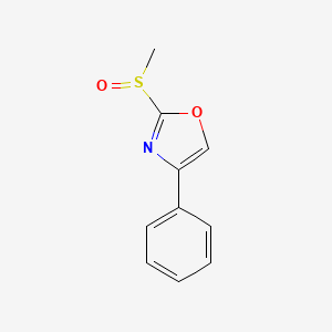 2-(Methanesulfinyl)-4-phenyl-1,3-oxazole