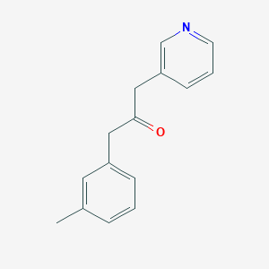 B1455742 1-(3-Methylphenyl)-3-(pyridin-3-yl)propan-2-one CAS No. 1271080-79-5