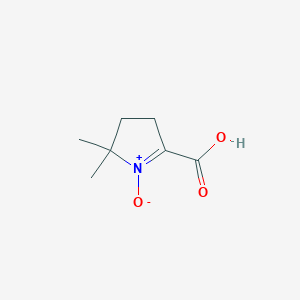 2,2-Dimethyl-1-oxo-3,4-dihydro-2H-1lambda~5~-pyrrole-5-carboxylic acid