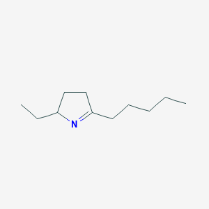 2-Ethyl-5-pentyl-3,4-dihydro-2H-pyrrole