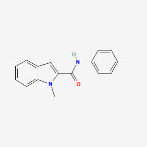 1H-Indole-2-carboxamide, 1-methyl-N-(4-methylphenyl)-