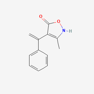 3-Methyl-4-(1-phenylethenyl)-1,2-oxazol-5(2H)-one