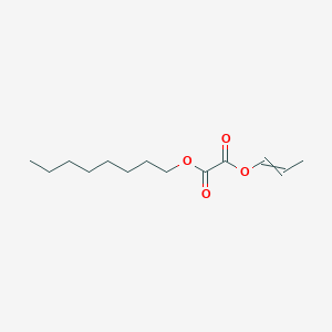 Octyl prop-1-en-1-yl ethanedioate