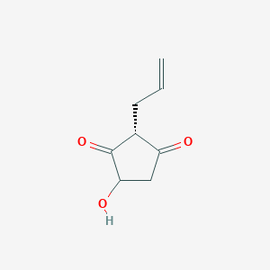 (2R)-4-Hydroxy-2-(prop-2-en-1-yl)cyclopentane-1,3-dione