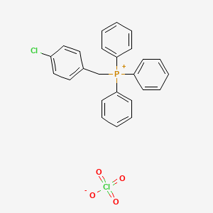 [(4-Chlorophenyl)methyl](triphenyl)phosphanium perchlorate