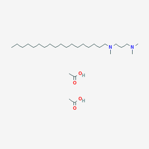 acetic acid;N,N,N'-trimethyl-N'-octadecylpropane-1,3-diamine