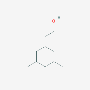 molecular formula C10H20O B1455781 2-(3,5-二甲基环己基)乙醇 CAS No. 1341436-05-2
