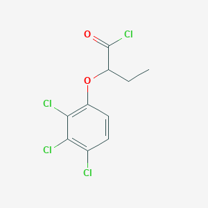 2-(2,3,4-Trichlorophenoxy)butanoyl chloride