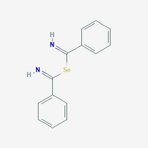 Benzenecarboximidoyl benzenecarboximidoselenoate