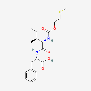 N-{[2-(Methylsulfanyl)ethoxy]carbonyl}-L-isoleucyl-L-phenylalanine