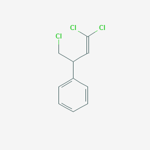 (1,4,4-Trichlorobut-3-en-2-yl)benzene