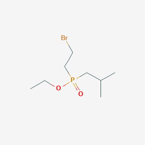 Ethyl (2-bromoethyl)(2-methylpropyl)phosphinate