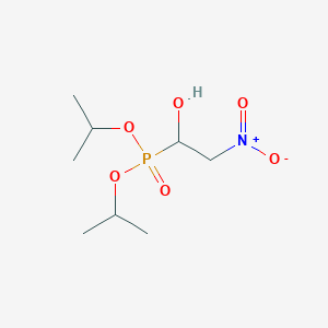 Phosphonic acid, (1-hydroxy-2-nitroethyl)-, bis(1-methylethyl) ester