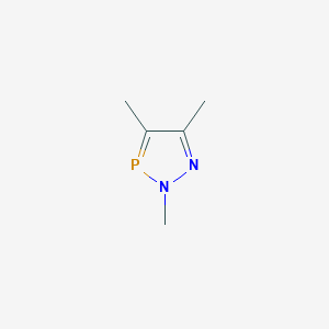 2,4,5-Trimethyl-2H-1,2,3-diazaphosphole