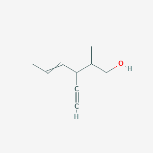 3-Ethynyl-2-methylhex-4-en-1-ol