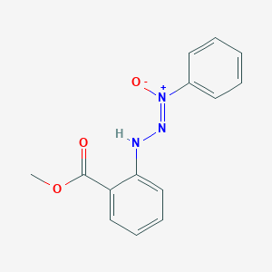 (Z)-[(2-methoxycarbonylphenyl)hydrazinylidene]-oxido-phenylazanium