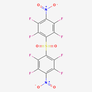 1,1'-Sulfonylbis(2,3,5,6-tetrafluoro-4-nitrobenzene)