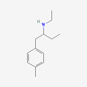 molecular formula C13H21N B1455837 乙基[1-(4-甲苯基)丁-2-基]胺 CAS No. 1182429-82-8