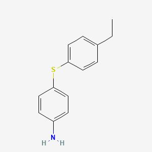 4-[(4-Ethylphenyl)sulfanyl]aniline