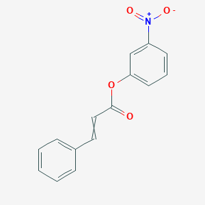 2-Propenoic acid, 3-phenyl-, 3-nitrophenyl ester