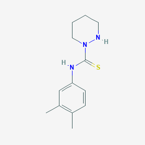 N-(3,4-Dimethylphenyl)tetrahydropyridazine-1(2H)-carbothioamide