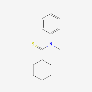 N-Methyl-N-phenylcyclohexanecarbothioamide