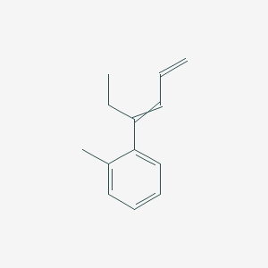 1-(Hexa-3,5-dien-3-yl)-2-methylbenzene