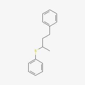 [(4-Phenylbutan-2-yl)sulfanyl]benzene