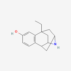 5-Ethyl-2,3,3a,4,5,9b-hexahydro-1H-2,5-methanobenzo[e]indol-7-ol