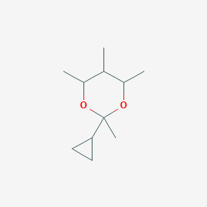 2-Cyclopropyl-2,4,5,6-tetramethyl-1,3-dioxane