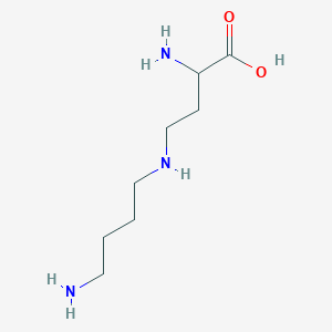 2-Amino-4-[(4-aminobutyl)amino]butanoic acid