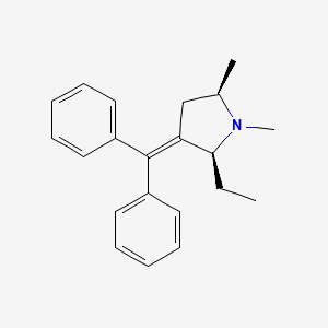 (2S,5R)-3-(Diphenylmethylidene)-2-ethyl-1,5-dimethylpyrrolidine