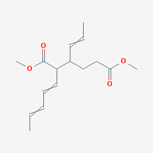 Dimethyl 2-(penta-1,3-dien-1-yl)-3-(prop-1-en-1-yl)hexanedioate