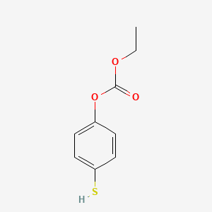 Ethyl 4-sulfanylphenyl carbonate