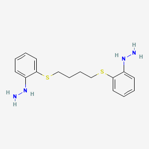 1,1'-[Butane-1,4-diylbis(sulfanediyl-2,1-phenylene)]dihydrazine