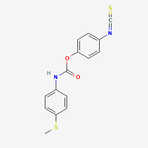 4-Isothiocyanatophenyl [4-(methylsulfanyl)phenyl]carbamate