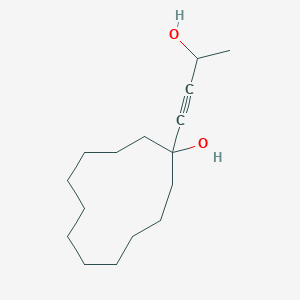 1-(3-Hydroxybut-1-yn-1-yl)cyclododecan-1-ol