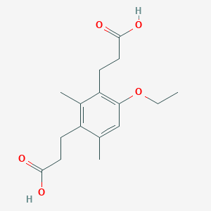 3,3'-(4-Ethoxy-2,6-dimethyl-1,3-phenylene)dipropanoic acid