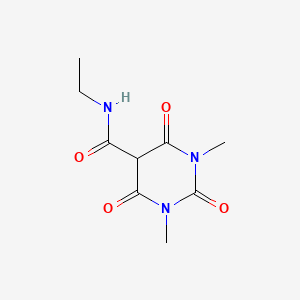 N-Ethyl-1,3-dimethyl-2,4,6-trioxohexahydropyrimidine-5-carboxamide