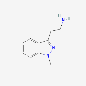 B1455892 2-(1-Methyl-1H-indazol-3-yl)ethanamine CAS No. 181144-25-2
