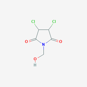 3,4-Dichloro-1-(hydroxymethyl)pyrrolidine-2,5-dione