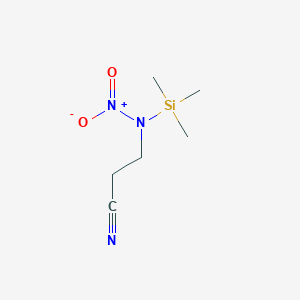 N-(2-Cyanoethyl)-N-(trimethylsilyl)nitramide