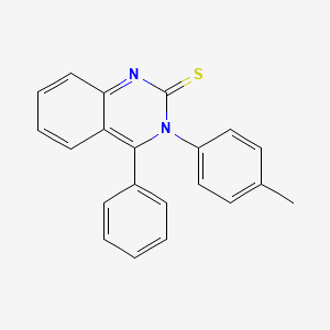 2(3H)-Quinazolinethione, 3-(4-methylphenyl)-4-phenyl-