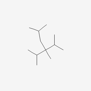 2,3,5-Trimethyl-3-(propan-2-yl)hexane