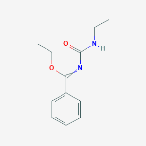 Ethyl N-(ethylcarbamoyl)benzenecarboximidate