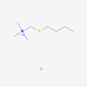 (Butylsulfanyl)-N,N,N-trimethylmethanaminium iodide