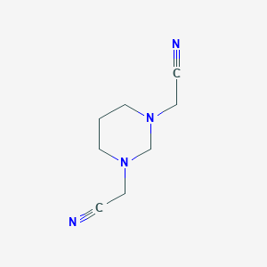 1,3(2h,4h)-Pyrimidinediacetonitrile, dihydro-