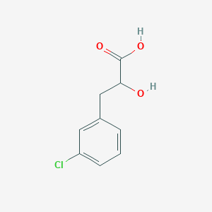 molecular formula C9H9ClO3 B1455924 3-(3-Chlorophenyl)-2-hydroxypropanoic acid CAS No. 139546-79-5