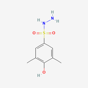 4-Hydroxy-3,5-dimethylbenzene-1-sulfonohydrazide