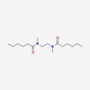 N,N'-(Ethane-1,2-diyl)bis(N-methylhexanamide)